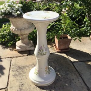 Vintage Blumensäule (Dekoration, Keramik, Shabby)