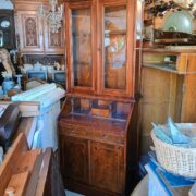Antiker Holzschrank, Buffet, Känsterle, Küchenschrank
