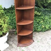 Eckregal, Holzregal, Eckschrank