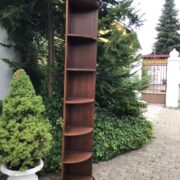 Eckregal, Holzregal, Eckschrank