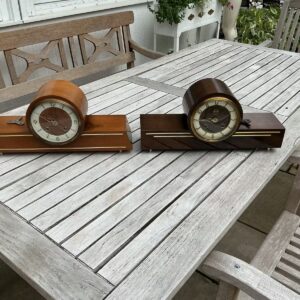 2 Kaminuhren, Uhr, Sammlerstücke (Vintage)
