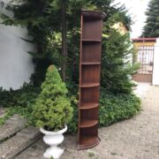 Eckregal, Holzregal, Eckschrank