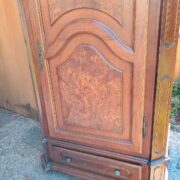 Antiker Garderobenschrank, Kleiderschrank, Schrank, Holzschrank