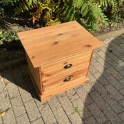 Nachttisch, Kiefer, Holzschrank, kleine Schubladenkommode