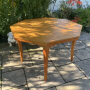 Achteckiger klappbarer Pokertisch, Esstisch, Spieletisch (Vintage)