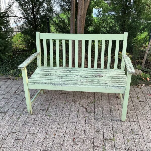 Gartenbank, Küchenbank, Holzbank, Sitzbank (Shabby-chic)