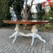 Esstisch ausziehbar, Tisch, Holztisch (Shabby, Landhaus)