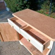 50er Jahre Küchenschrank, Holzschrank, Sideboard, Schrank (Vintage, Shabby)