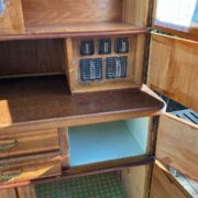 Mid-Century Küchenschrank, Buffet, Küchenbuffet (2-teilig, Vintage)