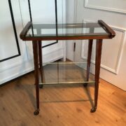 Italienischer Designer Servierwagen, Beistelltisch, Mid Century Italienischer Designer Servierwagen, Beistelltisch, Mid Century