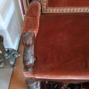 Antikes Sofa, Couch (Antiquität, Gründerzeit, Shabby)