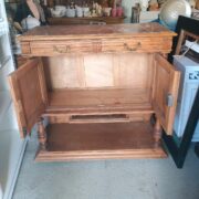 Antikes Sideboard, Anrichte, Holzschrank, Kommode (Antiquität, Gründerzeit)