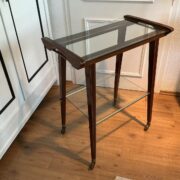 Italienischer Designer Servierwagen, Beistelltisch, Mid Century Italienischer Designer Servierwagen, Beistelltisch, Mid Century