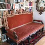 Antikes Sofa, Couch (Antiquität, Gründerzeit, Shabby)