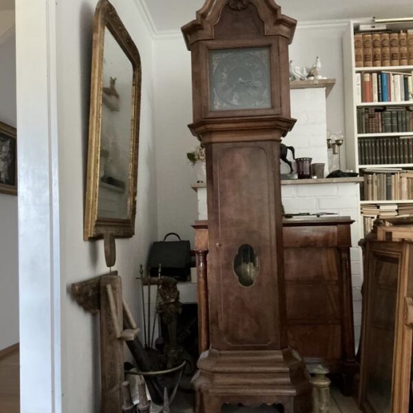 Antike funktionsfähige Standuhr (Antiquität, Gründerzeit)