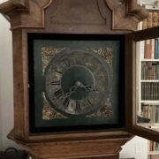 Antike funktionsfähige Standuhr (Antiquität, Gründerzeit)