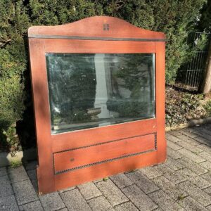 Antiker Spiegel, Holzspiegel (Antiquität, Dekoration)