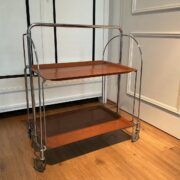 Gerlinol Servierwagen, klappbarer Barwagen, Vintage