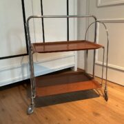 Gerlinol Servierwagen, klappbarer Barwagen, Vintage