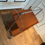 Gerlinol Servierwagen, klappbarer Barwagen, Vintage