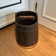 Großer antiker Wassereimer, Schirmständer (Antiquität, Shabby, Deko)