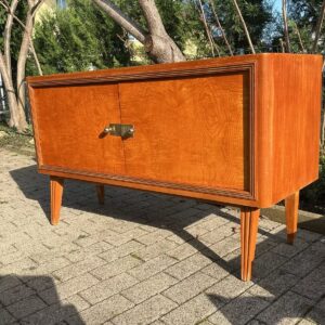 Mid-Century Kommode, Schrank, Vintage Sideboard (bernsteinfarben)