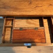 Biedermeier Beistelltisch, Holztisch, Nachttisch (Antiquität)