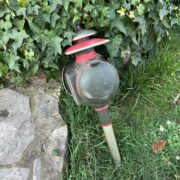 Große Kutscherlampe (Antiquität, Dekoration, Lampe)