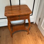 Biedermeier Beistelltisch, Holztisch, Nachttisch (Antiquität)