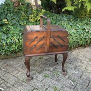 Antiker Nähkasten, Aufbewahrung (Antiquität, Shabby, Vintage)