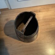 Großer antiker Wassereimer, Schirmständer (Antiquität, Shabby, Deko)