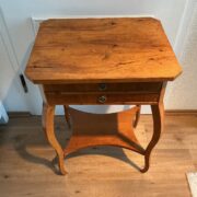 Biedermeier Beistelltisch, Holztisch, Nachttisch (Antiquität)