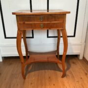 Biedermeier Beistelltisch, Holztisch, Nachttisch (Antiquität)