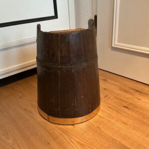 Großer antiker Wassereimer, Schirmständer (Antiquität, Shabby, Deko)