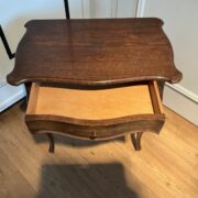 Antiker Beistelltisch, Holztisch, Nachttisch (Antiquität)