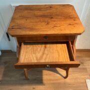 Biedermeier Beistelltisch, Holztisch, Nachttisch (Antiquität)