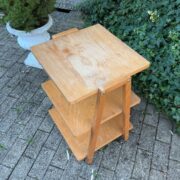 Mid-Century Bücherwagen, Beistelltisch, Nachttisch (Vintage)