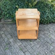 Mid-Century Bücherwagen, Beistelltisch, Nachttisch (Vintage)