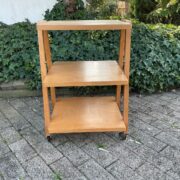 Mid-Century Bücherwagen, Beistelltisch, Nachttisch (Vintage)