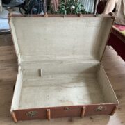 Antiker Überseekoffer, Couchtisch, Koffer (Antiquität, Vintage) Antiker Überseekoffer, Couchtisch, Koffer (Antiquität, Vintage)