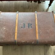 Antiker Überseekoffer, Couchtisch, Koffer (Antiquität, Vintage) Antiker Überseekoffer, Couchtisch, Koffer (Antiquität, Vintage)