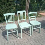 Esstisch mit 3 Stühlen, Esszimmer (Shabby, Landhaus)