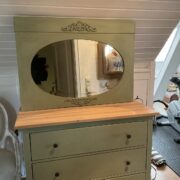 Ikea Hemnes Kommode mit Spiegel, Schubladenkommode