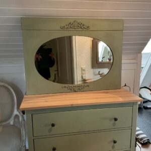 Ikea Hemnes Kommode mit Spiegel, Schubladenkommode