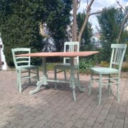 Esstisch mit 3 Stühlen, Esszimmer (Shabby, Landhaus)