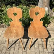 2 Vintage Holzstühle, Vollholzstuhl (Landhausstil) 2 Vintage Holzstühle, Vollholzstuhl (Landhausstil)