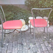 2 Küchenstühle, Mid Century, Happy Diner Stühle 2 Küchenstühle, Mid Century, Happy Diner Stühle